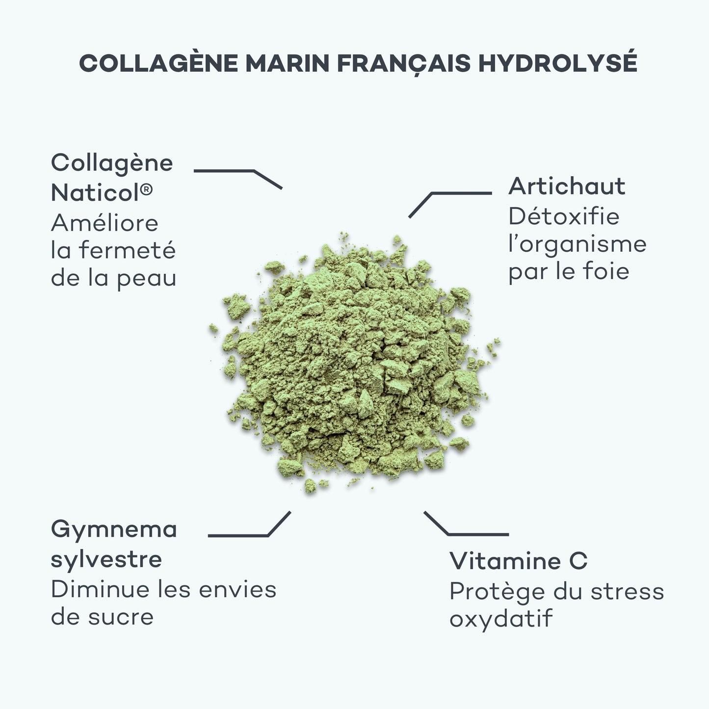 Sticks Détox D-LAB — ingrédients phares Naticol artichaut gymnema