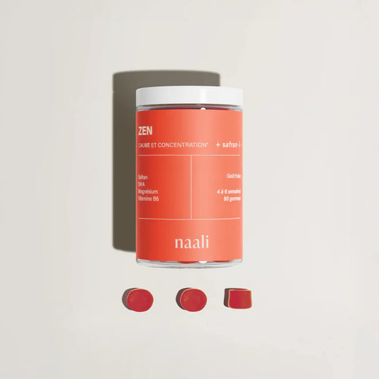 Naali Zen - Saffron-flavored gummies for ages 4 and up (Formerly Zenkids)