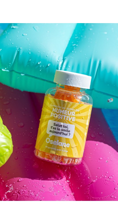 Humeur Positive – Gummies au Safran Bio | Oselane