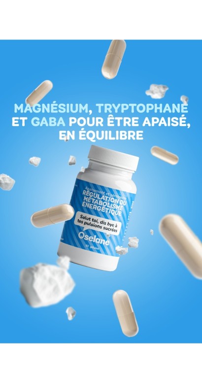 Régulation du Métabolisme Énergétique – Tryptophane, GABA & Magnésium | Oselane