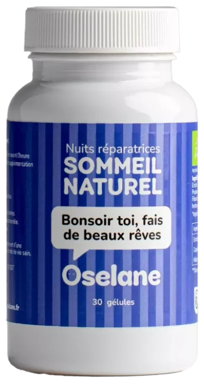 Sommeil Naturel – Mélisse, Coquelicot & Mélatonine | Oselane